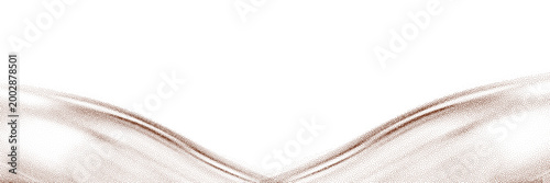 Chocolate coffee powder splash background with cocoa dust particles and rich brown texture.