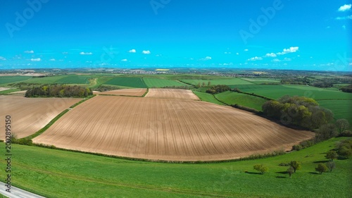 Freshly Ploughed Farmers Field in Dorset