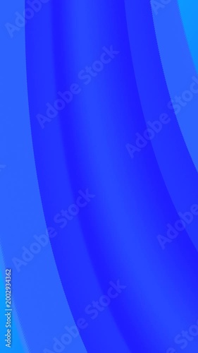 Animation shows smooth vertical movement of blue gradient curves perfect for adding a professional and dynamic touch to presentation advertisement and marketing material backdrops