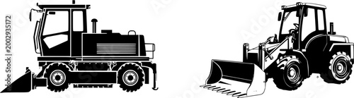 A robust heavy-duty floor scraper, designed for industrial strength, efficiently removes stubborn debris from floors in demanding construction environments