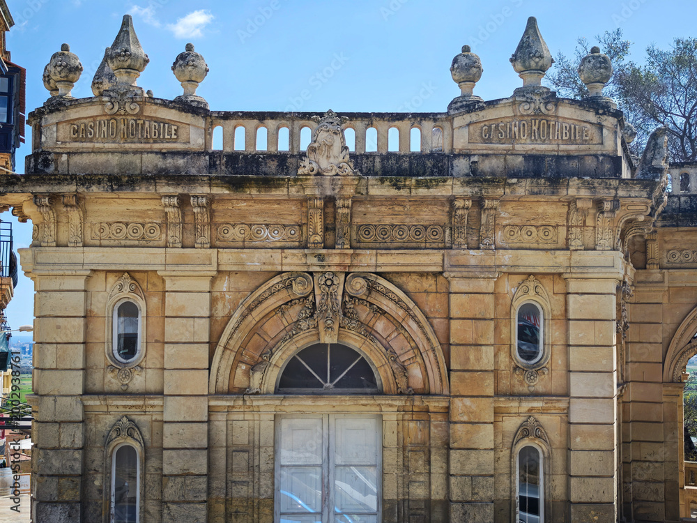 Fototapeta premium View at the historic town of Mdina on Malta