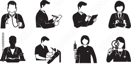 Blood test result in medical laboratory, hematology, cardiology line icon set. Plasma, leukocyte and erythrocyte, platelet, histopathology thin black and red outline symbols vector illustration