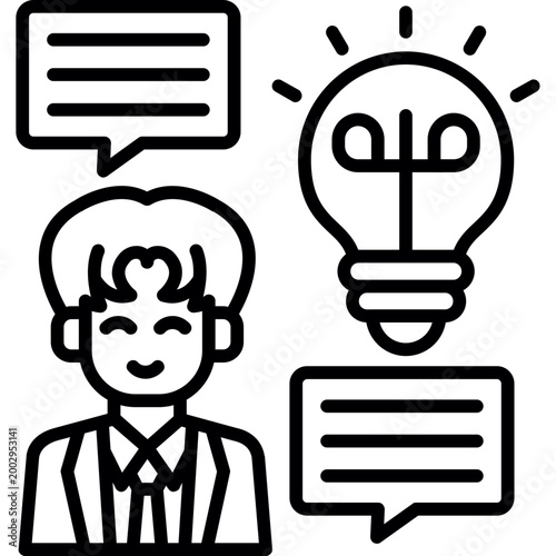 Suggestion Icon Vector Element