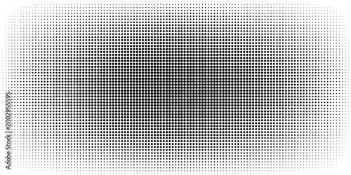 Grunge halftone gradient. Distressed vanishing grit noise background