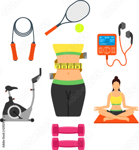 Healthy Lifestyle and Fitness Concept