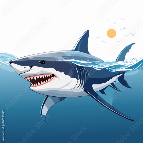 great white shark