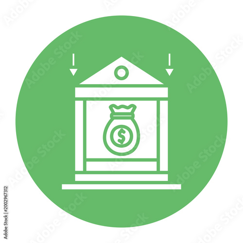 Bank Deposit Icon