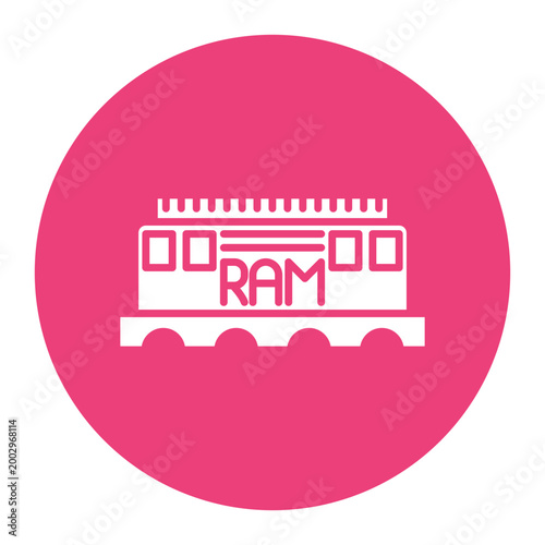 Bilde på lerret Ram Icon