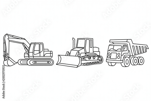 Modern kitchen with stainless steel appliances and wooden countertop Vector