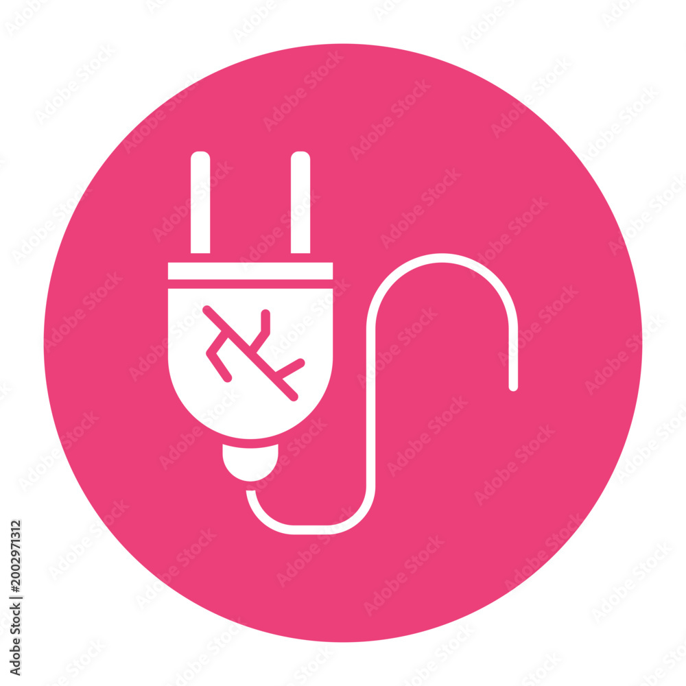 Fototapeta premium Rubber Plug Icon