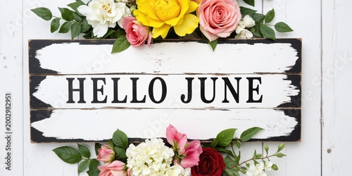 hello june sign