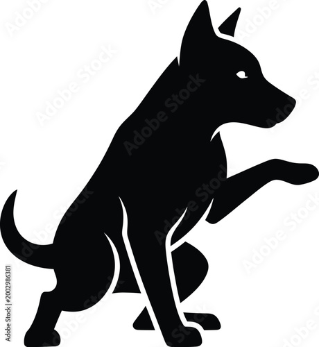 Dog Silhouette Vector