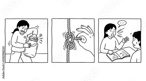 Struggles with Tangled Kittens and Frustration