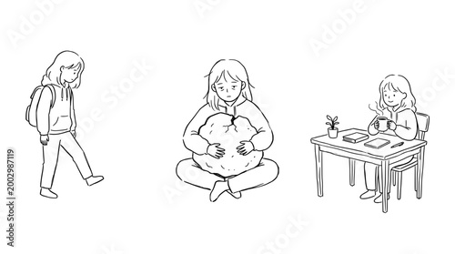 Walking, Meditating, and Studying Alone