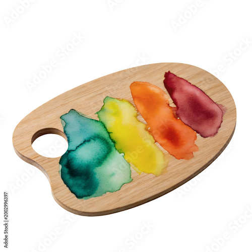 Isolated Transparent Png Of Watercolor Palette