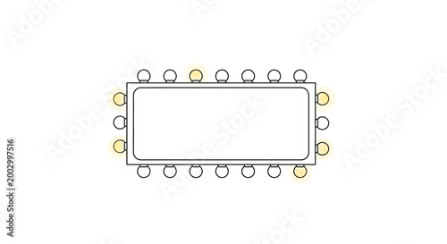 Illuminated Vanity Mirror with Light Bulbs, Makeup Station, Beauty, Glamour
