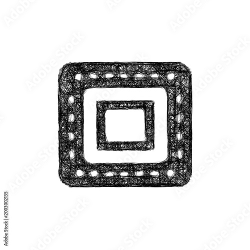 Sketch camera sensor icon design
