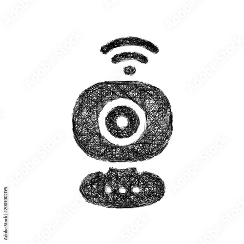 Sketch smart camera icon design