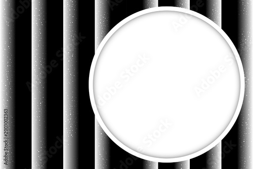 aesthetic frame SIMPLE DYNAMIC LINE art design with pattern black and white background