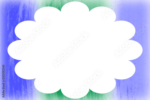 aesthetic frame SIMPLE DYNAMIC LINE art design with colourful background