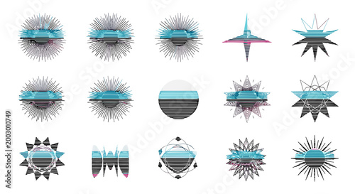 Collection of modern boats and yachts on water