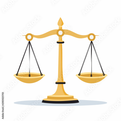 Golden Scales of Justice