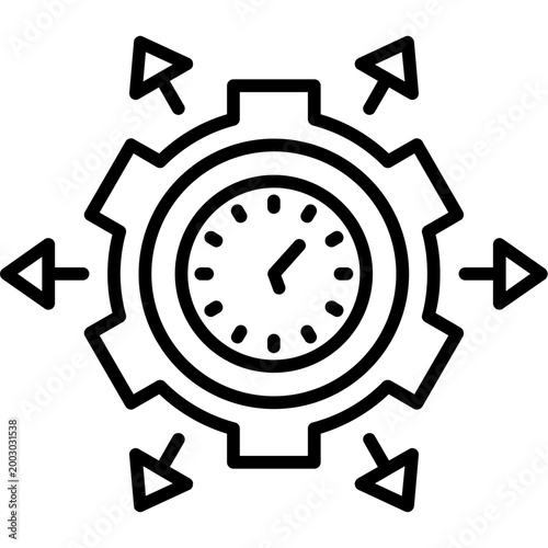 Fotografie Capacity planning Icon