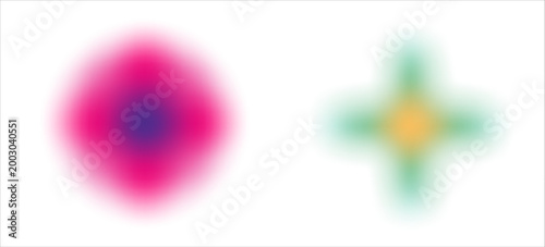 Grainy soft wave gradient, blur, edgy, violet, rainbow, simple and clean