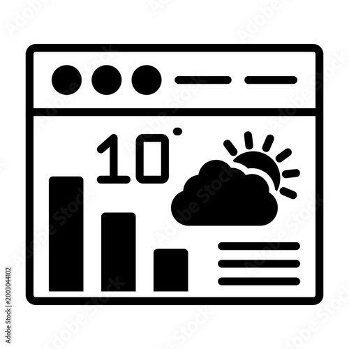 Forecast Analytics Icon