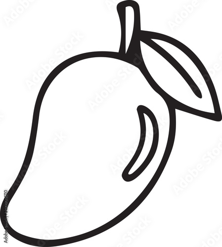 Outline icons related to fruits, Linear icon collection. Editable stroke. Vector illustration