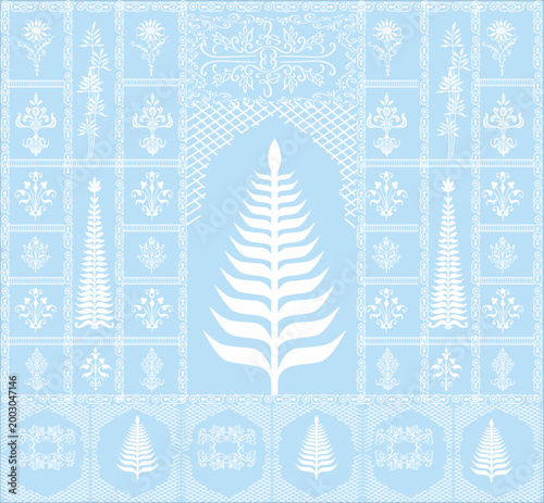 wall paper design Paintable Art DESIGN 3455.eps