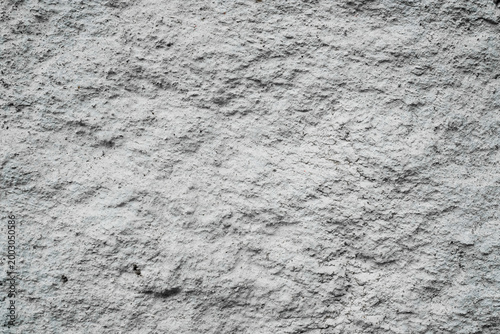 White Rough Concrete Wall Texture Background.