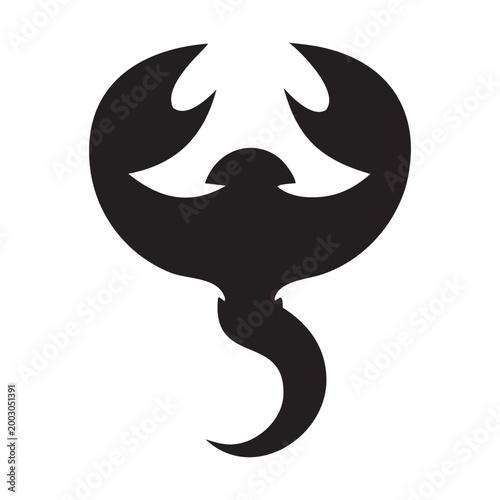 Luxury Simple Scorpion Logo Design