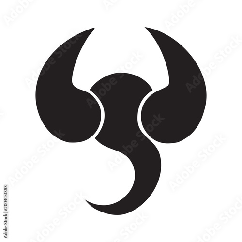 Tribal Style Simple Scorpion Logo