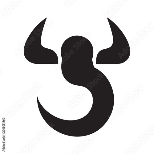 Creative Negative Space Scorpion Logo