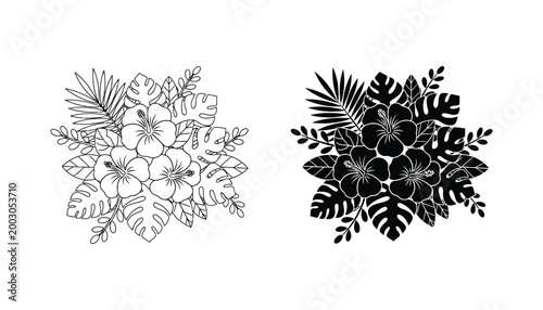 Fierce bearded man face vector illustration with intense expression