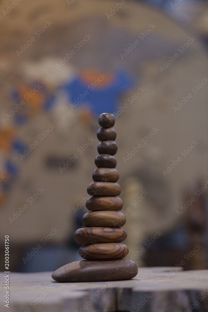 Obraz premium stack of stones