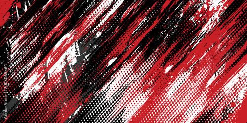 Gaming esport background striking stripes electric banner vector illustration design red black grunge brush wing comic pattern modern abstract concept livery stripes decal paint splash splatter.eps 10