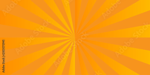 Abstract orange sunbeam ray sum light sunbrust texture design.