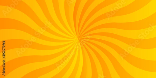 Abstract orange sunbeam ray sum light sunbrust texture design.