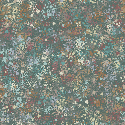 Unusual glamour military background. Vector illustration for cloth print