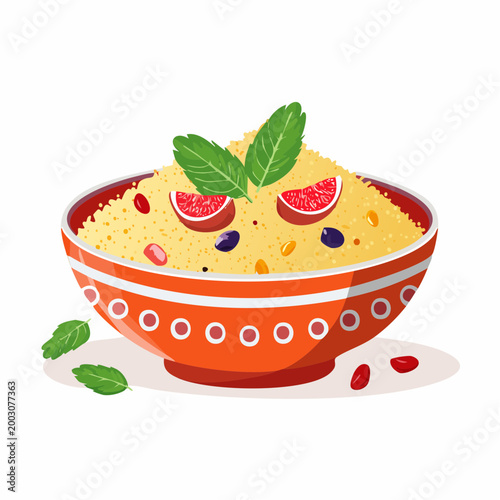 Orientalische Couscous Bowl