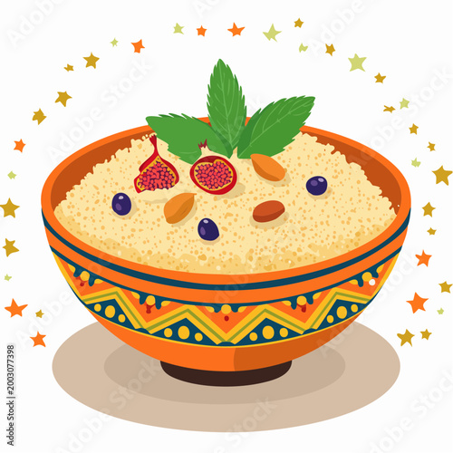 Orientalische Couscous Bowl