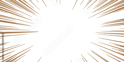 Dynamic Comic Burst Radial Speed Lines Background For Action, Impact And Motion Graphics