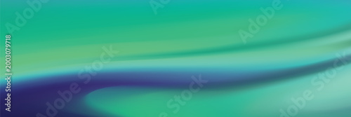 Northern lights, polar lights, luminescence. Vector blurred background.