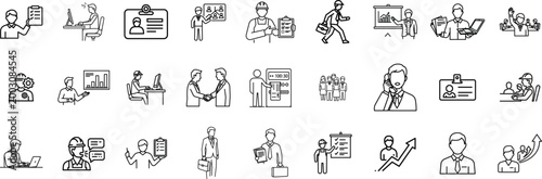 Ancient egyptian hieroglyphs a collection of detailed line drawings