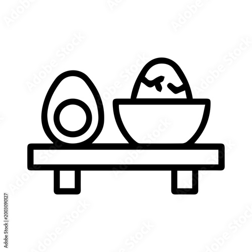 Egg Breakfast Icon