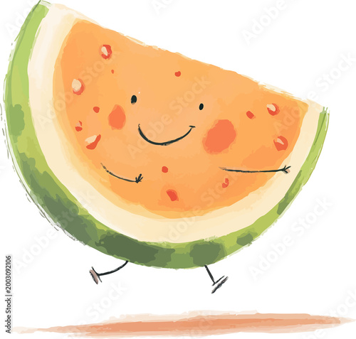 slice of watermelon and slice