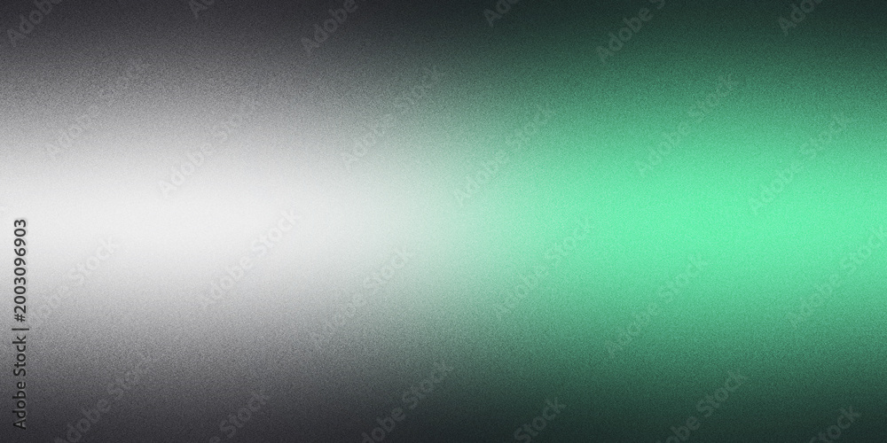 Obraz premium Grainy gradient background with green and gray tones for design and texture