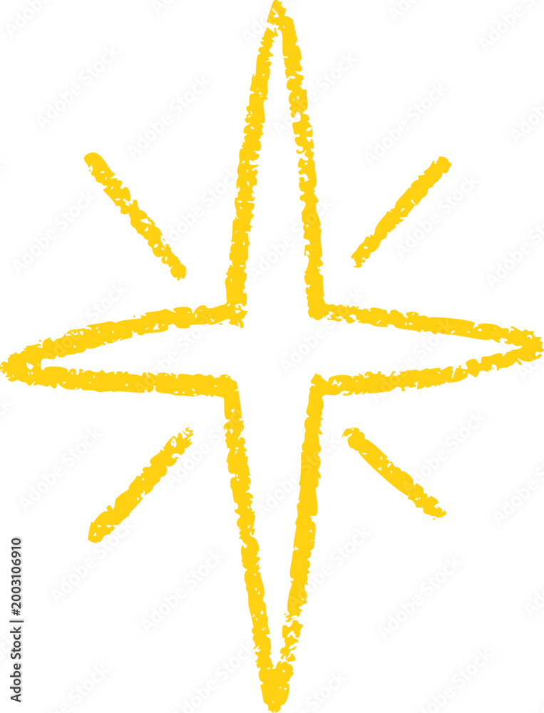 Obraz premium Yellow Star